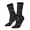 2 Black-1, variant on Lavender Flowers Print Adult Socks for Men & Women,Calf Socks, Ankle Socks,Boots Socks,Breathable Casual Sock,Unisex Crew Socks