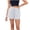 Gray, variant on Staron Summer Casual Shorts for Women Quarter Length Drawstring Elastic Waist Lace Trim Solid Color Relaxed Comfy Pants, Green XXL