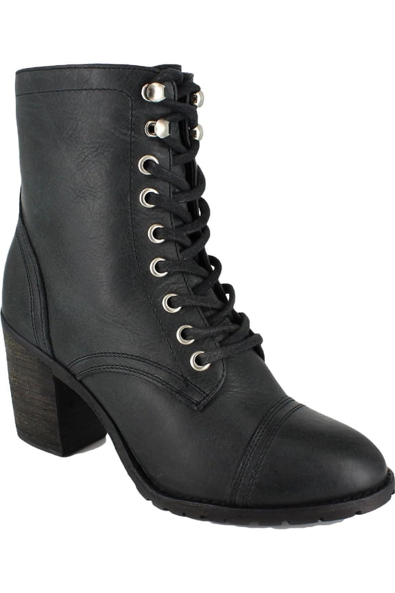 Womens Brigitte Combat & Lace-up Boots Black 8.5 Medium (B,M)