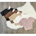 thumbnail image 4 of Your Basic Ribbed Crop Top, 4 of 11