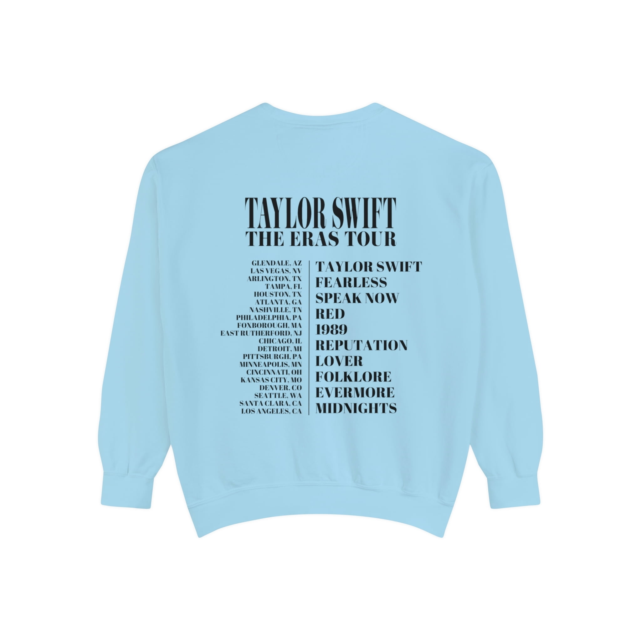 Taylor Swift Eras Tour crewneck