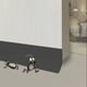 thumbnail image 4 of Cinta de sellado de puerta de alta densidad | Burletes autoadhesivos para puertas | Tira aislante de gel de sílice blanca/gris/marrón 36in | Bloqueador de tiro para ahorrar energía, cortado a, 4 of 8
