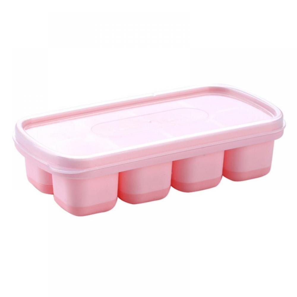  Bangp 1-Cup Silicone Freezing Tray with Lid,2 Pack,Easy-Release Silicone  Freezer Tray,Food Freezer Molds,Freeze and Store Soup,Broth,Sauce,Leftovers  - Makes 8 Perfect 1 Cup Portions: Home & Kitchen
