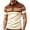 Khaki2, variant on Polo Shirts for Men Vintage Striped Collared Athletic Henley Golf Shirts Classic Loose Casual Tops Soft Work Blouse Khaki1 XXXXXL