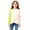 Pink, variant on Girls' Cotton Long Sleeve T-Shirt Color-Block Drop Shoulder Crew Neck Shirt Spring & Autumn Casual Fashion Shirt (3-14 Years)