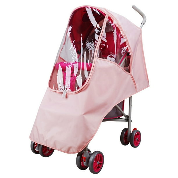 Mgaxyff Baby Stroller Waterproof Rain Cover EVA Stroller Accessories