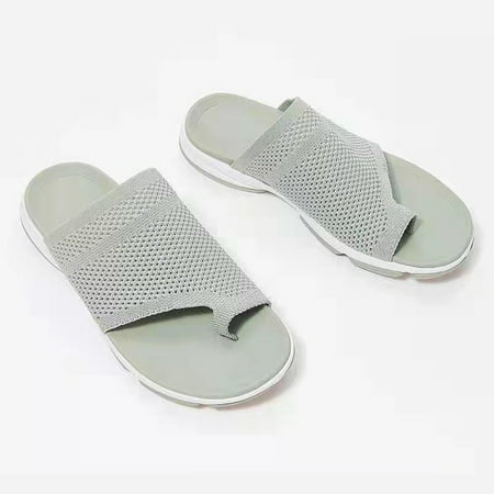 

Fashion Women Ankle Strap Summer Slide Sandals Flats Flip-Flops Shose