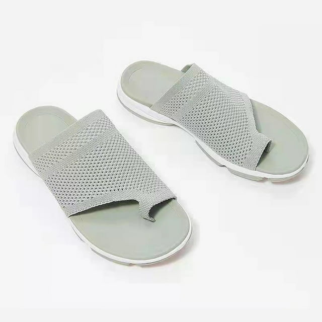 CEHVOM Fashion Women Ankle Strap Summer Slide Sandals Flats Flip-Flops Shose
