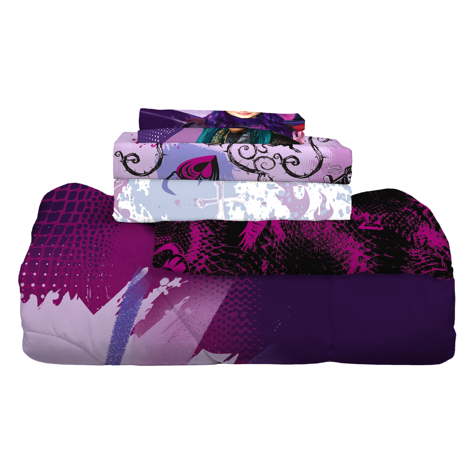 Descendants Kids Twin Bed in a Bag 