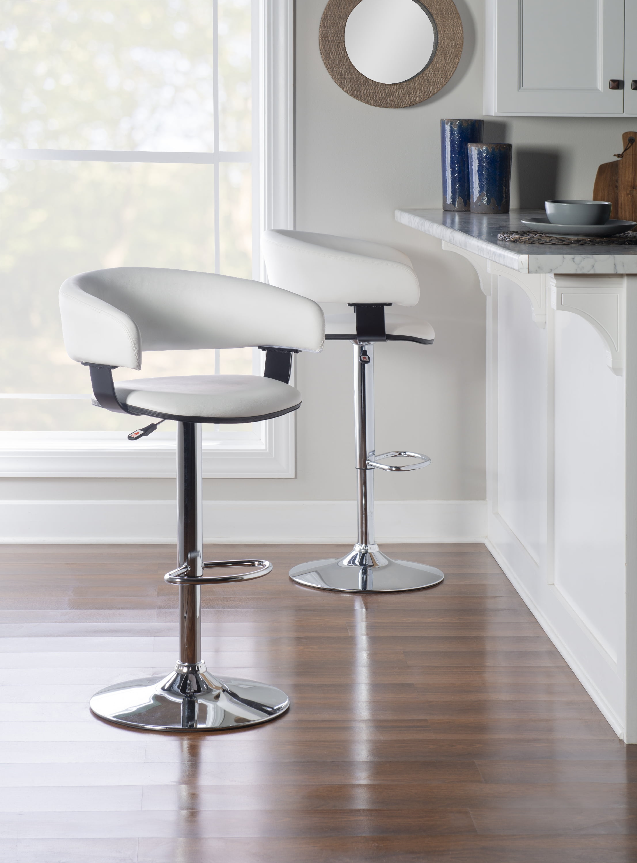 White adjustable stool new arrivals