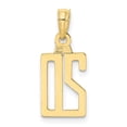thumbnail image 3 of Auriga Fine Jewelry 10K Yellow Gold Number 20 Pendant for Women (L- 13.6 mm, W- 8.55 mm), 3 of 6