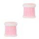 thumbnail image 4 of Guardurnaity Bufanda Bebé Invierno Cálido Kit Gorro de punto Productos delicados para niños Elástico Clima frío Espesar Pompón lindo bufanda rosa brillante 2Conjunto, 4 of 6