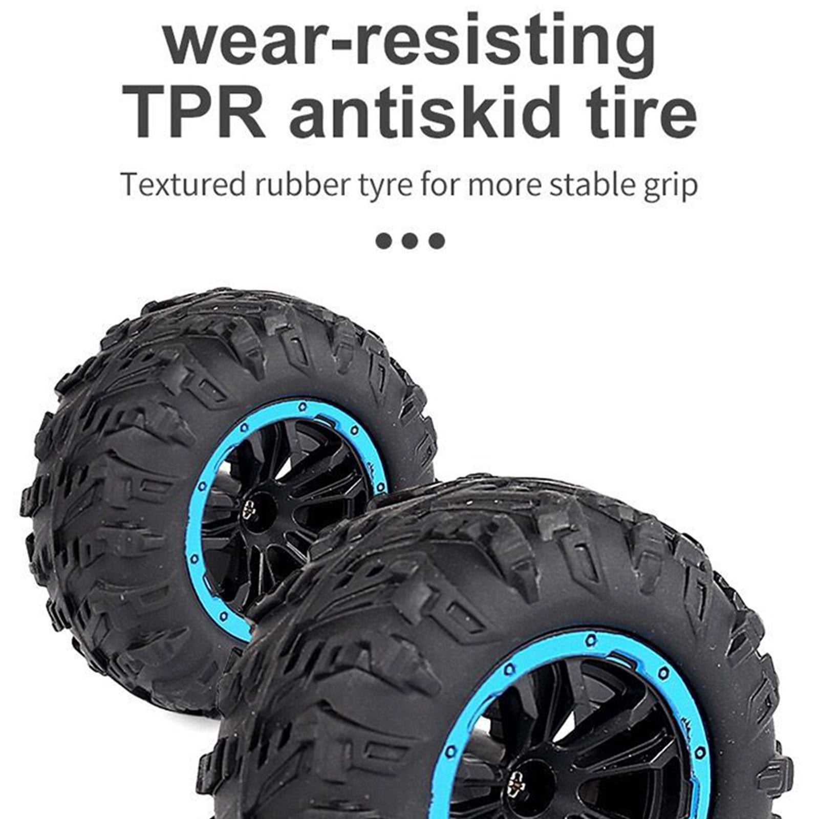 Fridja Monster Truck Toys 1:18 Scale RC Car 4D Off Road Vehicle Radio Remote Control Car High-Speed Drift