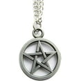 thumbnail image 1 of U-M Ancient Gun Pentagram Necklace Supernatural Pentacle Pendant Protection Amulet Jewelry Nice Design, 1 of 2
