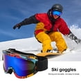 thumbnail image 4 of GJX 2026 New Winter Ski Goggles Winter Outdoor Ski Goggles for Men Women Double Layers Lens Anti-Fog Snow Sunglasses Windproof Uv Protection Eyewear for Cycling Ski Google for Men, 4 of 6