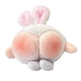 thumbnail image 1 of OUSITAID Porte-Clés Pendentif Image de Dessin Animé Q Version Remplissage Complet Toucher Confortable Texture Douce Décorer Coloré Peluche Douce Bunny Oreilles Jouet Porte-Clés Cadeau d'Anniversaire, 1 of 6