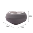 thumbnail image 3 of Dvkptbk Portable Space Memory Foam Neck Support Case- Neck Brace for Support-Cervical Neck Brace for Snoring Neck Brace Home Decor, 3 of 8