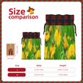 thumbnail image 3 of Rocae Bees Pollinates A Yellow Dandelion Print Christmas Drawstring Linen Gift Bag with Drawstrings Treat Bag Goody Present Bags for Christmas Party Favor, 3 of 8