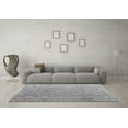thumbnail image 3 of Ahgly Company Indoor Rectangle Abstract Gray Modern Area Rugs, 6' x 9', 3 of 4