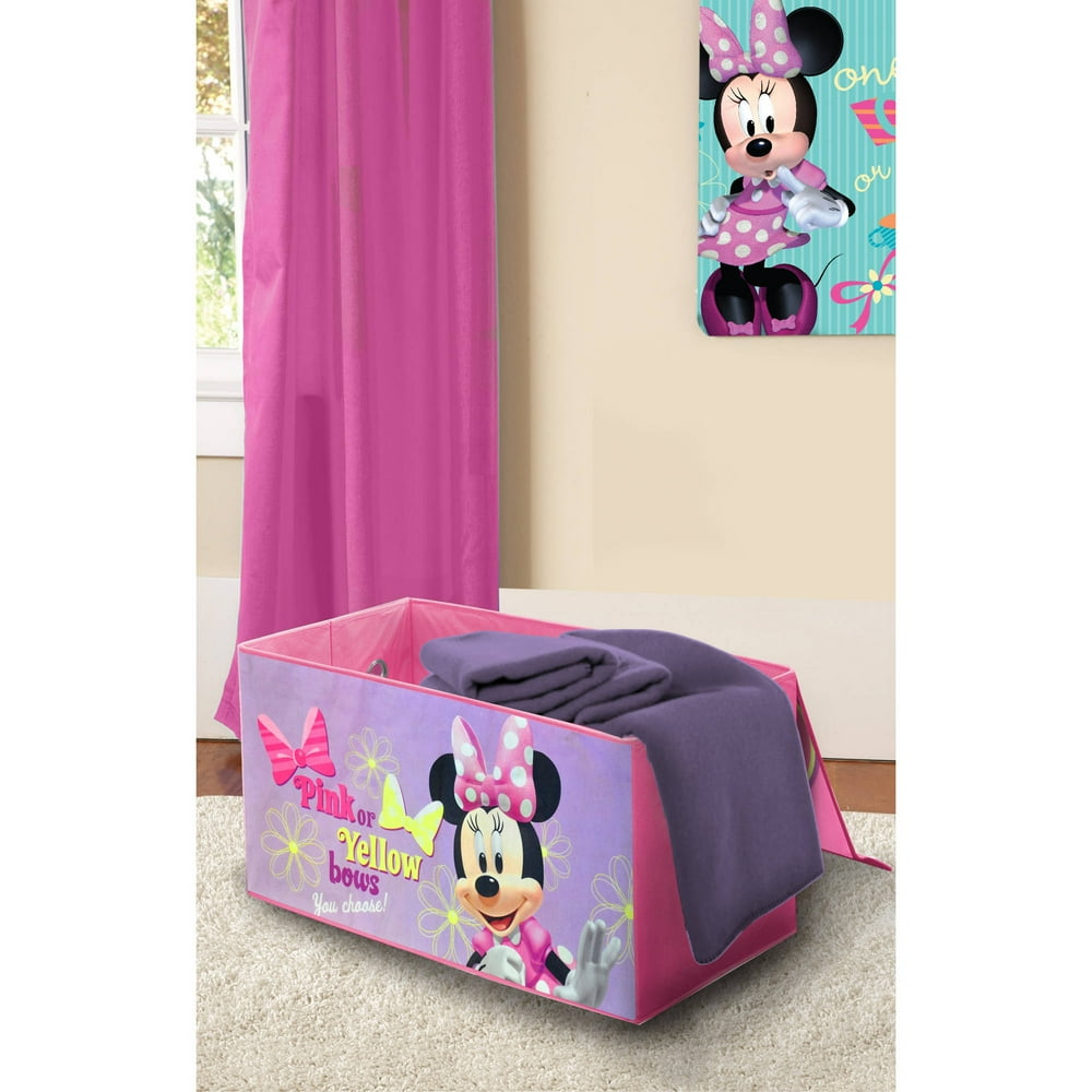 disney oversized soft collapsible storage toy trunk