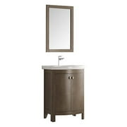 Fresca Greenwich 24" Antique Silver Traditional Bathroom Vanity