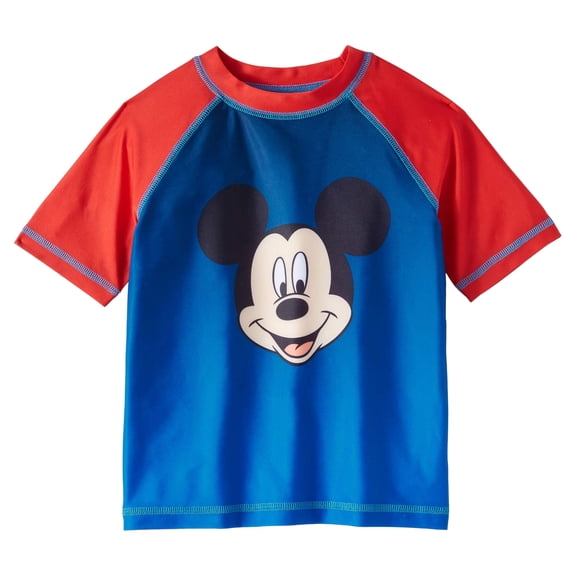 Mickey Mouse Toddler Boy Rashguard Swim Shirt