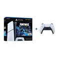 thumbnail image 1 of Ensemble console PlayStation®5 Digital Edition – Fortnite® Cobalt Star PLUS Manette de jeu sans fil DualSense™ - Blanc, 1 of 4