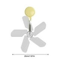 thumbnail image 3 of Fokuz Air Conditioner Wind Deflector Bedroom Direct Blowing Suction Cup Wind Fan Djustable Air Conditioner Wind Deflector Fan Suitable For Air Conditioning/Air Conditioning, 3 of 4