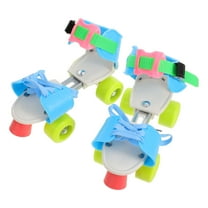 MLINS 1 Pair of Skating Shoe Double Row Skate Shoe Adjustable Roller Skate Roller Skates for Outdoor