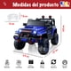 thumbnail image 5 of Kids House Carrito Montable Eléctrico para Niños TURBO, con Doble Puerta, Función de Balanceo, Control Remoto Bluetooth, USB MP3, Música y Luces LED, Motor Dual 12V, Inicio con Botón y Diseño Seguro, 5 of 8