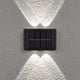 thumbnail image 5 of Inteprter 2 piezas de luces de pared con energía Solar para el hogar, Patio exterior, Patio, camino, detección de luz, lámpara impermeable, accesorio de Iluminación y accesorios Blanco Inteprter HA066654-01B, 5 of 6