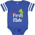 thumbnail image 3 of Inktastic First Mate Pirate with Parrot and Bandanna Boys or Girls Baby Bodysuit, 3 of 5
