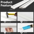 thumbnail image 6 of Art3d Pre-Cut Wainscoting  Accent Wall Panel Frame Kit,Ready to Assemble Wall Molding Kit for Interior Wall Décor,3 Top 3 Bottom, 6 of 9