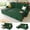 Green, variant on Ucloveria Sleeper Sofa Bed, 86" Convertible Sectional Sofa Couches for Living Room, Pull Out Couch Bed with Reversible Storage Chaise | USB Ports | Side Pockets | Removable, Black