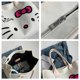 thumbnail image 3 of Hellokitty-Bolsos de lona de dibujos animados Sanrio, bolso de mano portátil de gran capacidad, bolsos de hombro para viajes, Satchel para estudiantes universitarios, 3 of 4