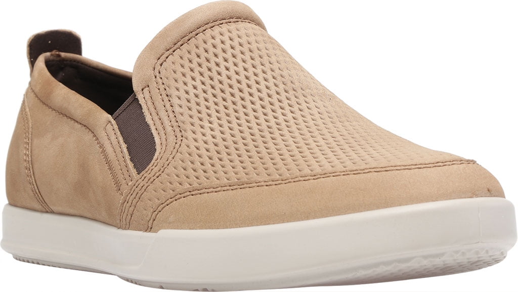 Men's ECCO Collin 2.0 Casual Slip On Sneaker Camel Nubuck 43 M -