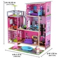 KidKraft Uptown Wooden Dollhouse with 36 Accessories, Ages 4 & up