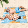 thumbnail image 6 of GZHJMY Beach Towel for Women Girls, Cute Brown Kitten Sleeping Bath Towel, Oversized Lightweight Sport Towel, 31x51 Inch, 6 of 7