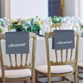 thumbnail image 3 of Primegos 6 Pcs Reserved Chair Signs Church Pew Reserved Seating Signs with Printed Words Weddings Event Party Celebration Placeholder Bench Reserved Hanging Cloth, 3 of 8