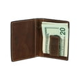 thumbnail image 4 of Wrangler Father's Day Men's Bifold Wallet with Money Clip & ID Window, Genuine Leather, Minimalist, Gift for Him, 4 of 5
