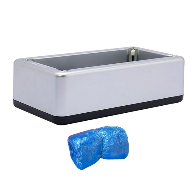 Dispensador Automático de Fundas para Zapatos Desechables DYNWAVEMX Funda Plata 100