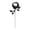 A, variant on Halloween Artificial Rose Decoration Dark Gothic Flower Ornament With Realistic Petals And Leaves For Spooky Home Decor Parties Weddings Centerpieces Crafts And Year Round Haunted Displays
