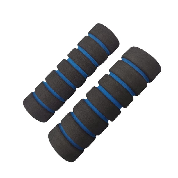 2 uds empuñaduras de manillar de bicicleta empuñaduras de bicicleta para bicicletas de carretera piezas de ciclismo BMX Azul