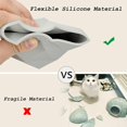 thumbnail image 2 of Portalápices y portalápices de silicona de diseño creativo (gris), 2 of 5