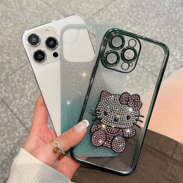 Hello Kitty Phone Case for Iphone15/14 Promax/12Pro/13 Anti-Drop Cartoon Rhinestone  Phone Case for Women Fashion ZR - Walmart.ca