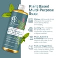 thumbnail image 4 of Dr. Jacobs Naturals Peppermint Castile Soap All-In-One Cleaner Plant-Based Formula, 32 Fl. Oz. 3-Pack, 4 of 10