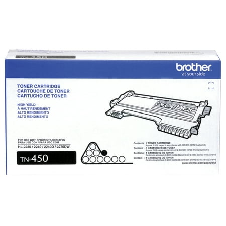 Brother - TN450 High-Yield Toner Cartridge - Black