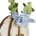 thumbnail image 3 of Northlight 9" Beige Happy Fall Wooden Pumpkin Fall Harvest Decoration, 3 of 3