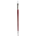 thumbnail image 2 of Connoisseur White Taklon Brush All Media LH Flat#8, 2 of 3