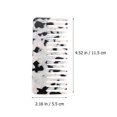 thumbnail image 3 of 1PC Hair Detangling Comb Wide Tooth Comb Fashionable Home Hair Salon Comb, 3 of 3